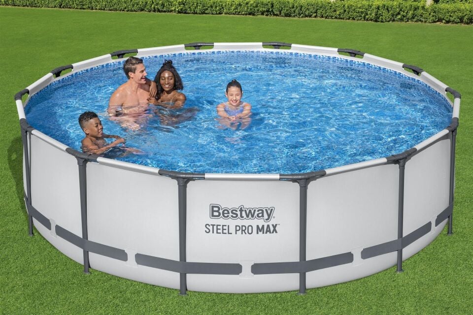 Bestway® 56950 Steel Pro MAX™ Prefabrik Yer Üstü Çember Havuz Seti 4,27 m x 1,07 m