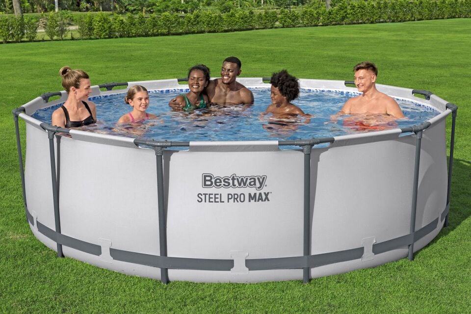 Bestway® 56418 Steel Pro MAX™ Prefabrik Yer Üstü Havuz Seti 3,66 m x 1,00 m