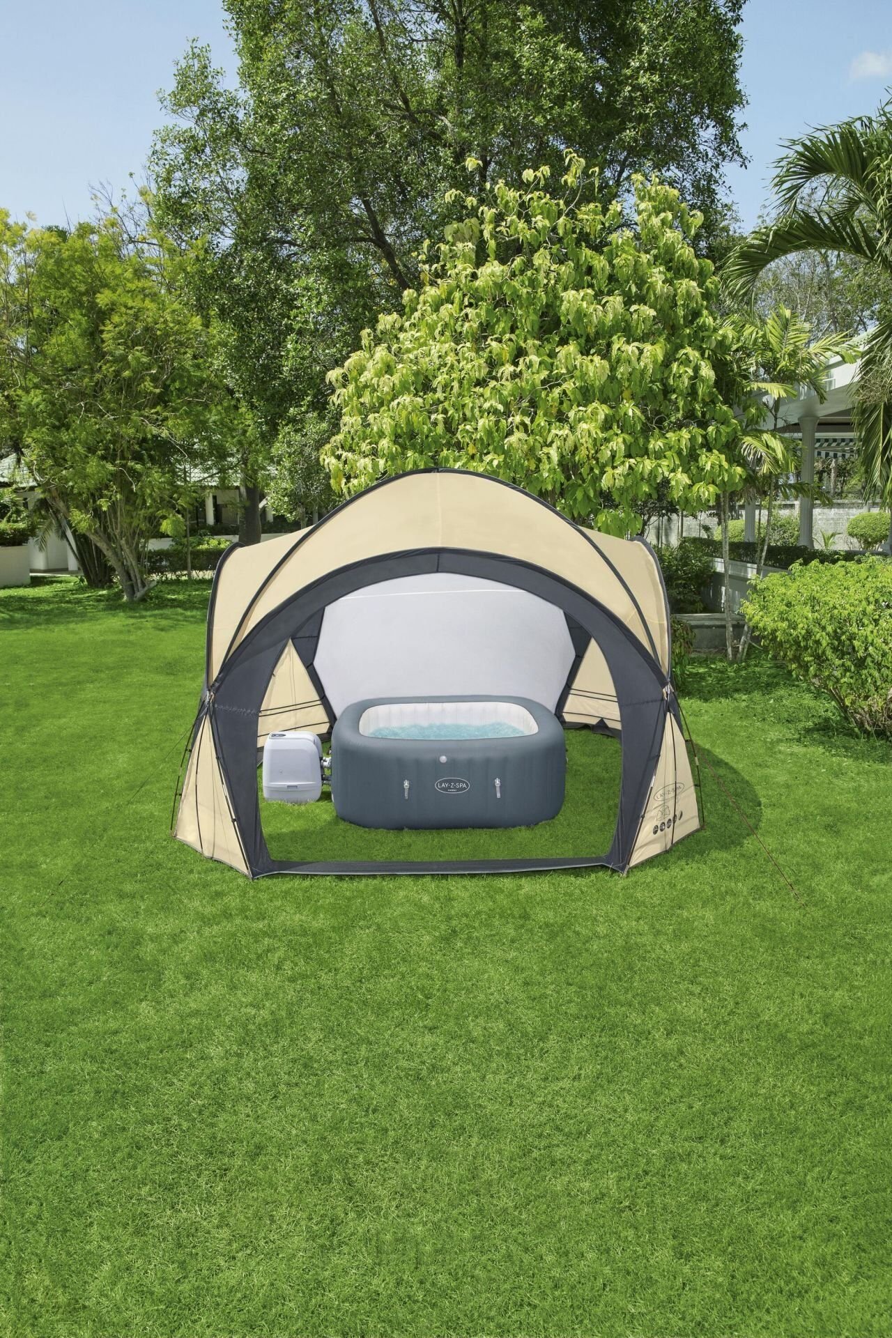 Lay-Z-Spa® 60305 Yuvarlak Spa Havuzu için Kubbe 3.90m