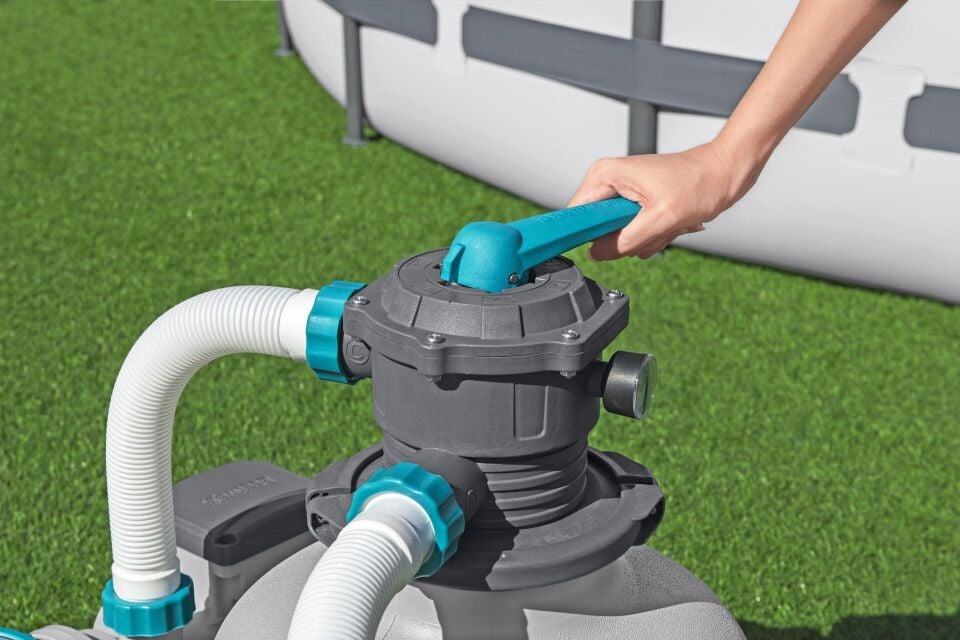 Bestway® 58486  11355 L Kum Filtreli Havuz Devirdaim Sistemi