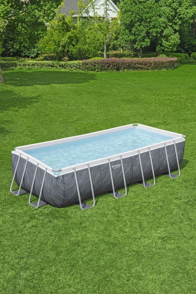Bestway® 56998 Power Steel™ Prefabrik Yerüstü Havuz 5,49 m x 2,74 m x 1,22 m