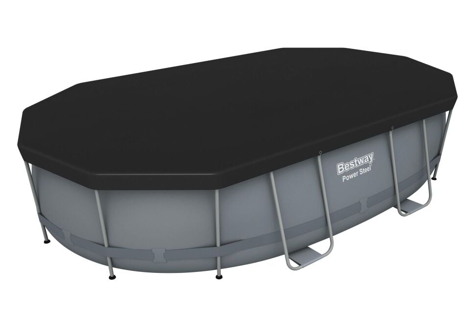 Bestway® 56448 Power Steel™ Prefabrik Yer Üstü Havuz Seti 4,88 m x 3,05 m x 1,07 m