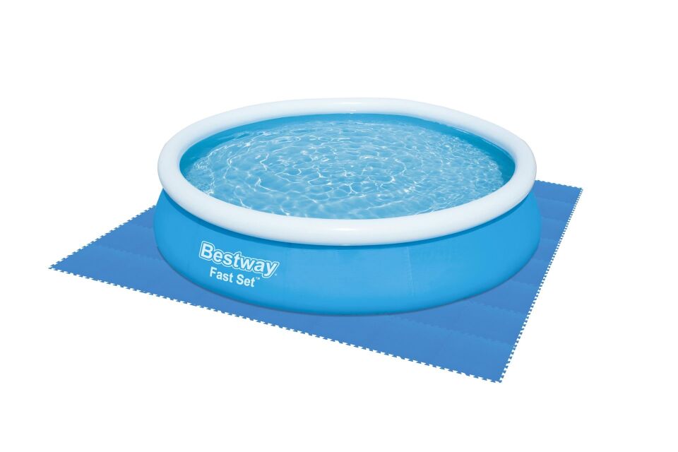 Bestway® 58220 Parçalı Zemin Koruyucu, 50 cm x 50 cm, 9'lu Paket
