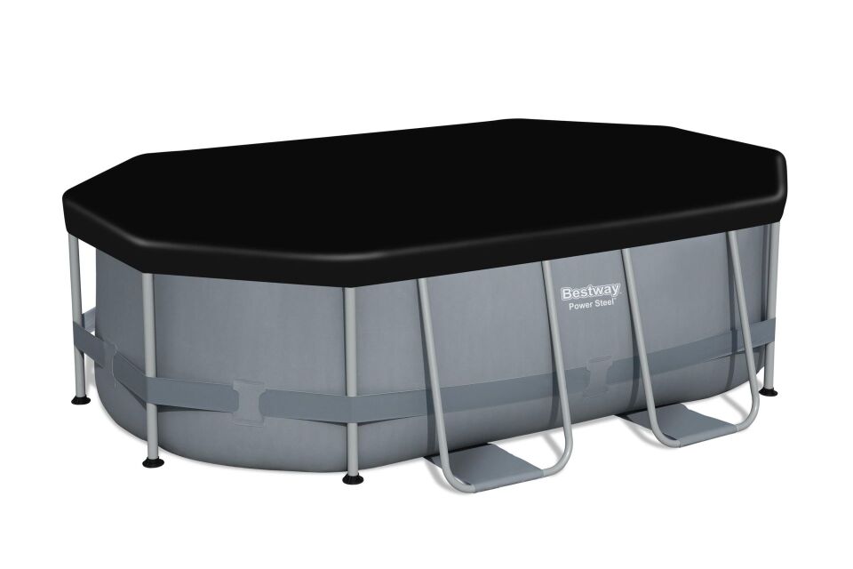 Bestway® 58424 Oval Havuz Örtüsü - 3,05 m x 2,00 m Yerüstü Havuzlar için