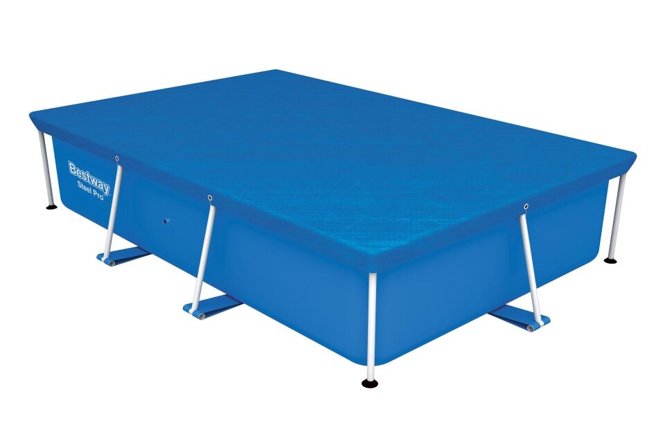 Bestway® 58105 Dikdörtgen Havuz Örtüsü - 2,59 m x 1,70 m Yerüstü Havuzlar için