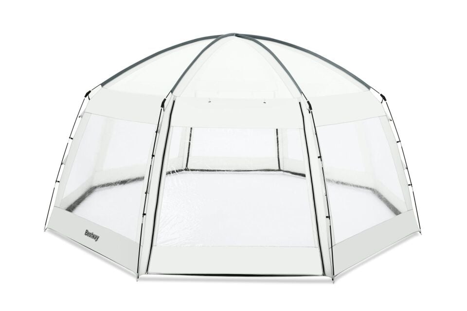 Bestway® 58612 Havuz İçin Kubbe Çadır - 4,88 m Yer Üstü Havuz ve Spa için