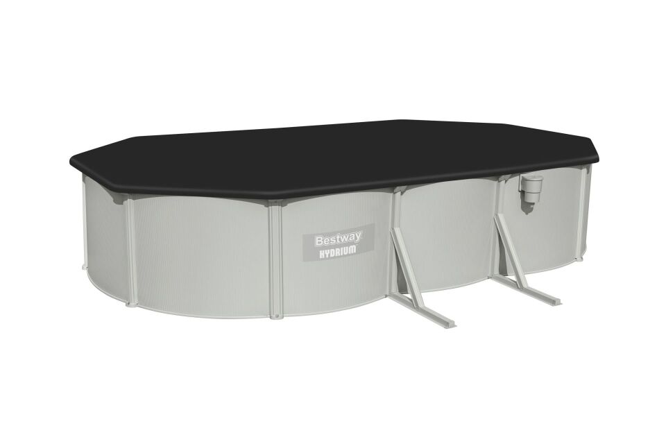 Bestway® 56369 Hydrium™ Çelik Duvarlı Prefabrik Yer Üstü Havuz Seti 6,10 m x 3,66 m x 1,22 m
