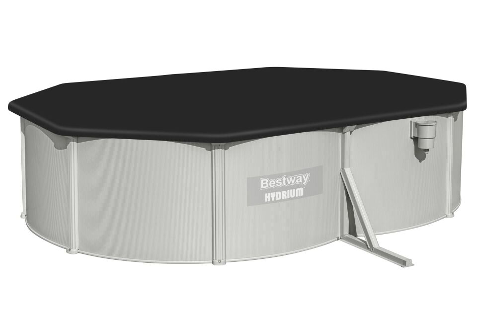 Bestway® 56586 Hydrium™ Çelik Duvarlı Prefabrik Yer Üstü Havuz Seti 5,00 m x 3,66 m x 1,22 m