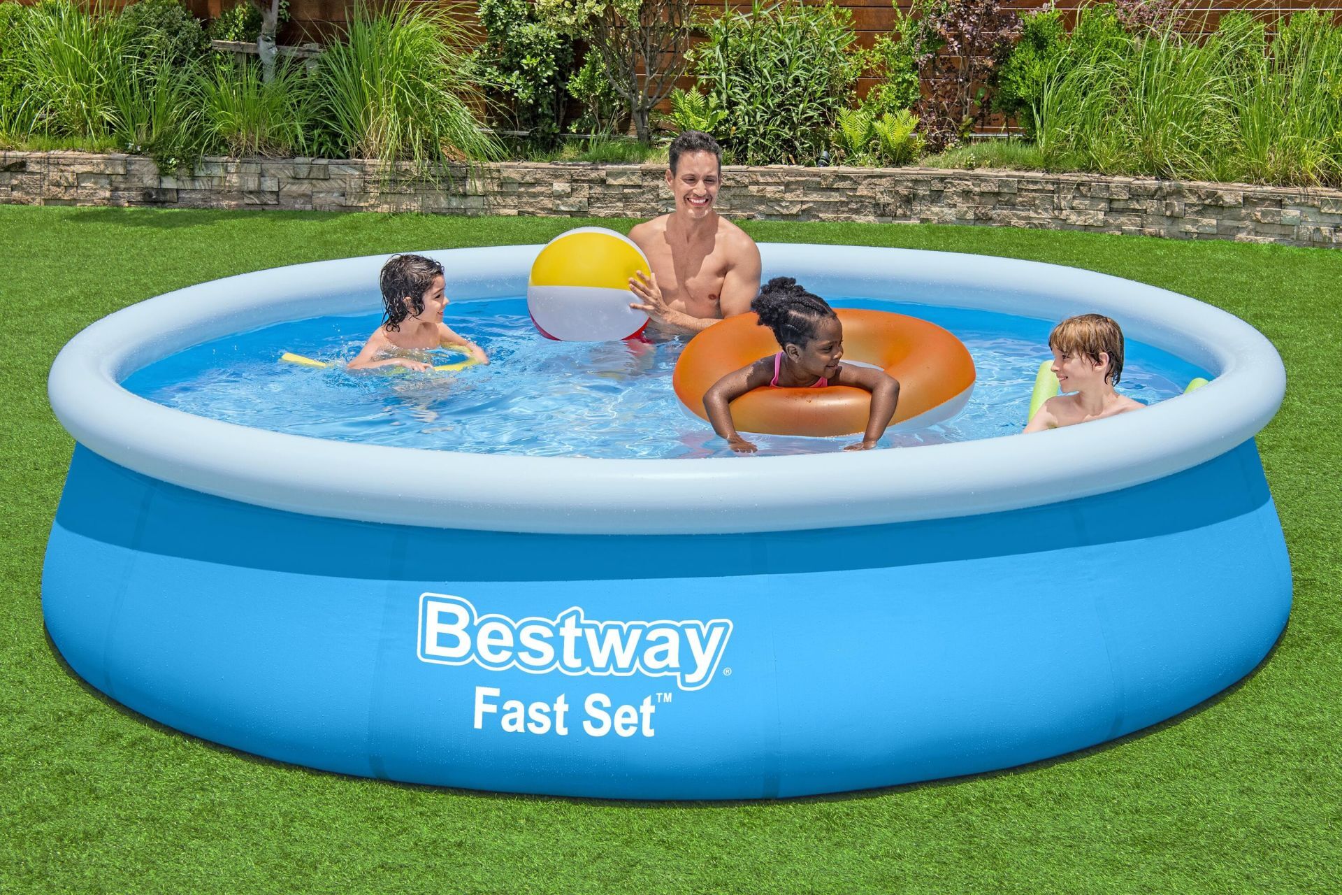 Bestway® 57273 Fast Set™ Çember Şişme Havuz, 3.66 m x 76 cm
