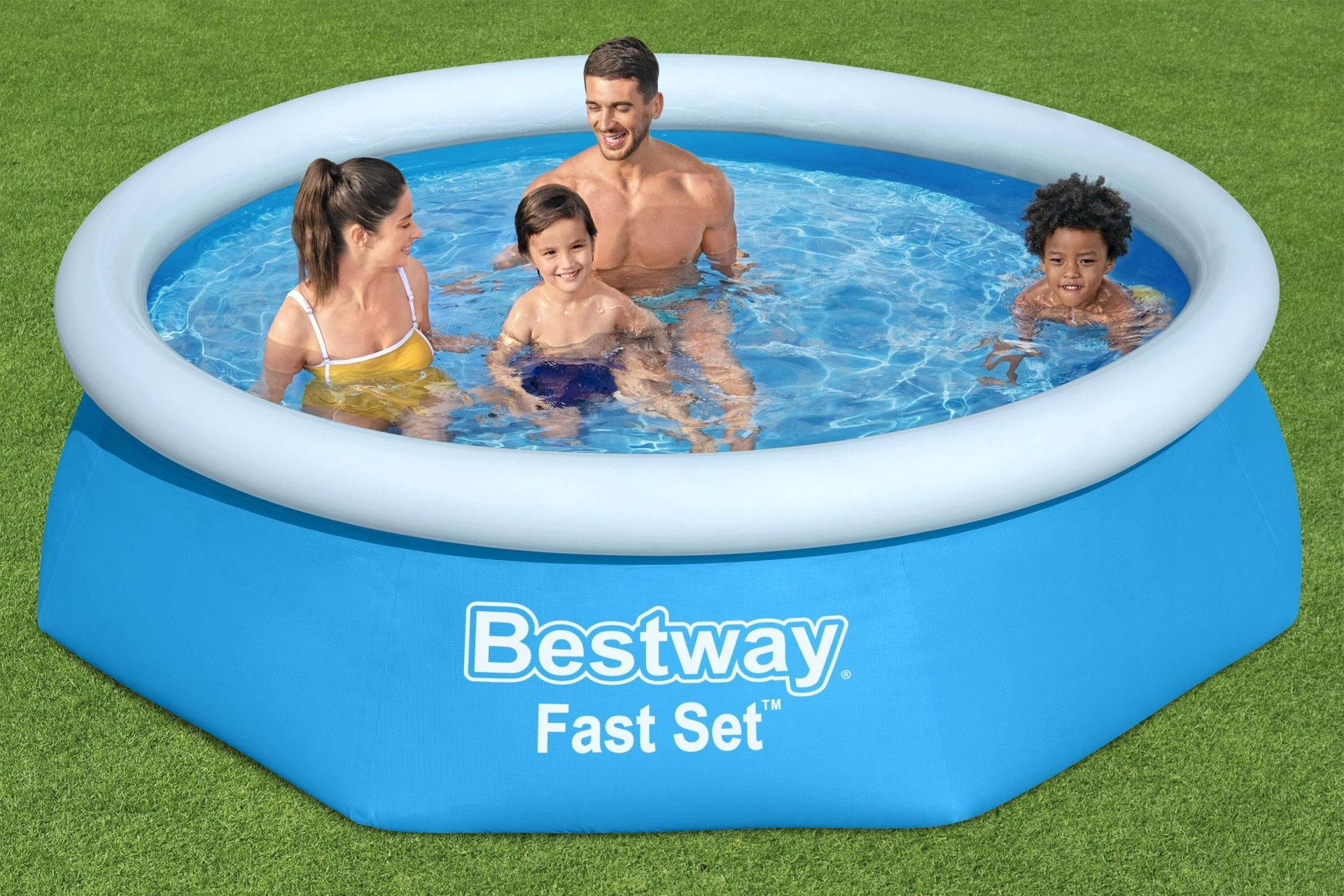 Bestway® 57448 Fast Set™ Çember Şişme Havuz 2.44 m x 61 cm