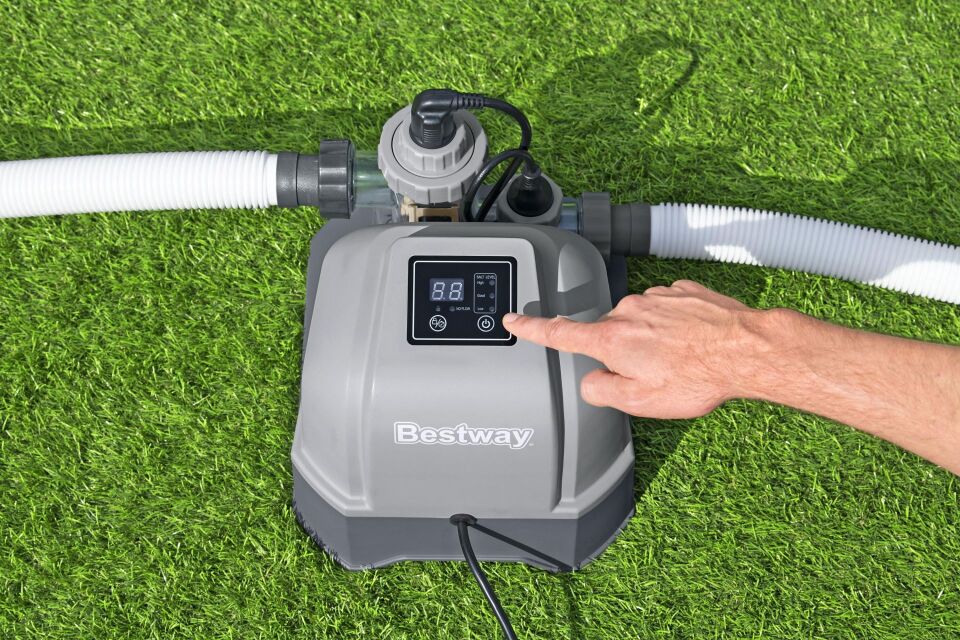 Flowclear™ Hydrogenic™ 58775 12 G/H Tuzlu Su Havuz Klorlama Sistemi