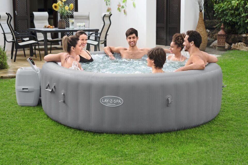 Lay-Z-Spa® 60135 Grenada Smart AirJet™ Şişme Spa Havuzu, 6-8 kişilik 236 X 71 cm