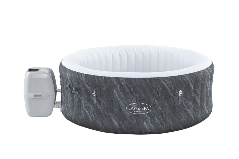 Lay-Z-Spa® 60175 Boracay Smart Signature AirJet™ Şişme Spa Havuzu, Mobil Uygulama Kontrollü, 2-4 kişilik