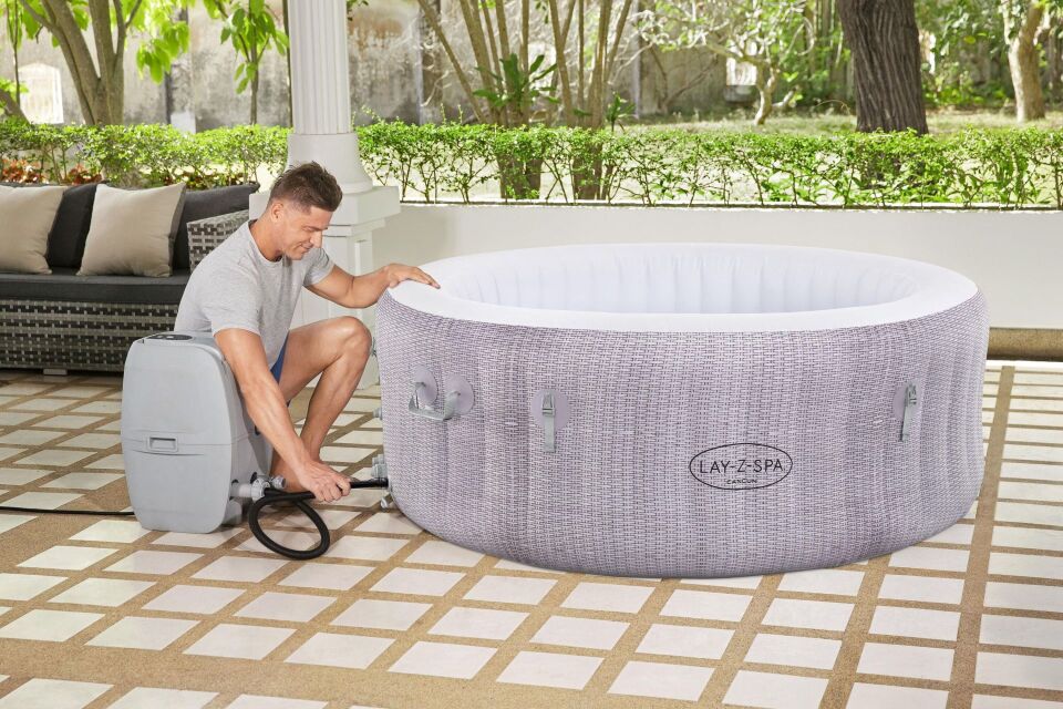 Lay-Z-Spa® 60003 Cancun Signature AirJet™ Şişme Spa Havuzu, 2-4 kişilik