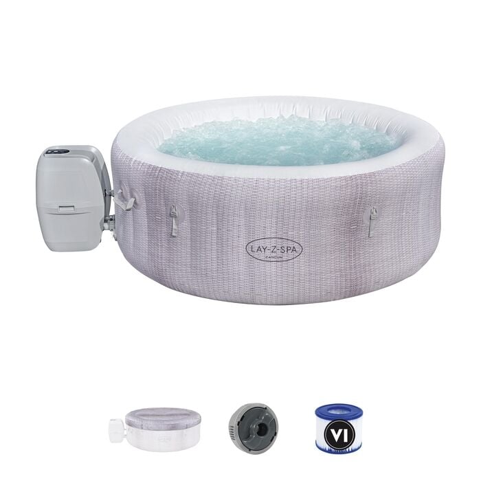 Lay-Z-Spa® 60003 Cancun Signature AirJet™ Şişme Spa Havuzu, 2-4 kişilik 180 X 66 cm