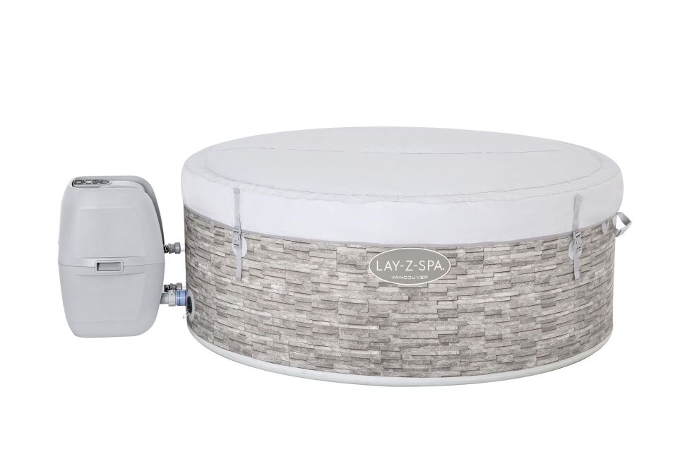 Lay-Z-Spa® 60027 Vancouver AirJet Plus™  Şişme Spa Havuzu,  Mobil Uygulama Kontrollü, 3-5 kişilik
