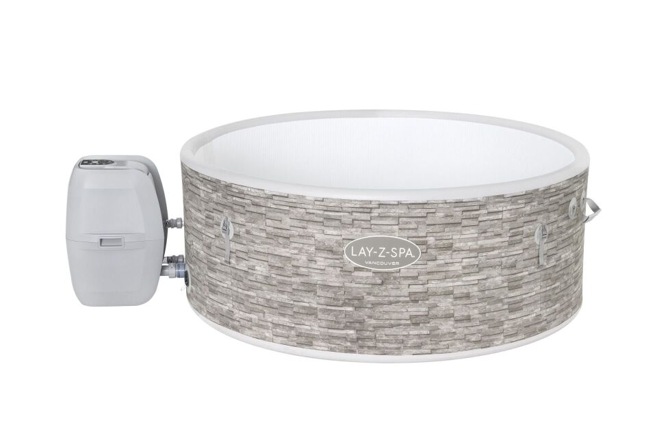 Lay-Z-Spa® 60027 Vancouver AirJet Plus™  Şişme Spa Havuzu,  Mobil Uygulama Kontrollü, 3-5 kişilik
