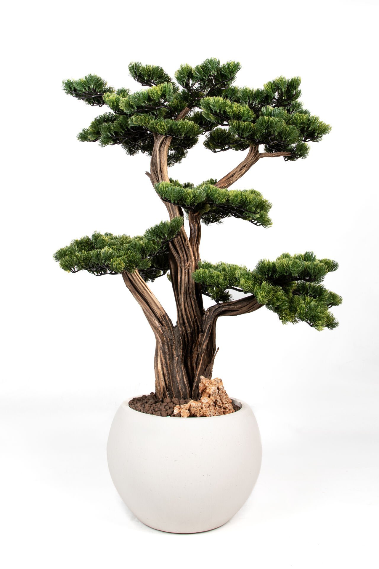 Doğal Gövdeli Yapay Bonsai Ağaç Saksılı 95 X 120 cm SA2192-002