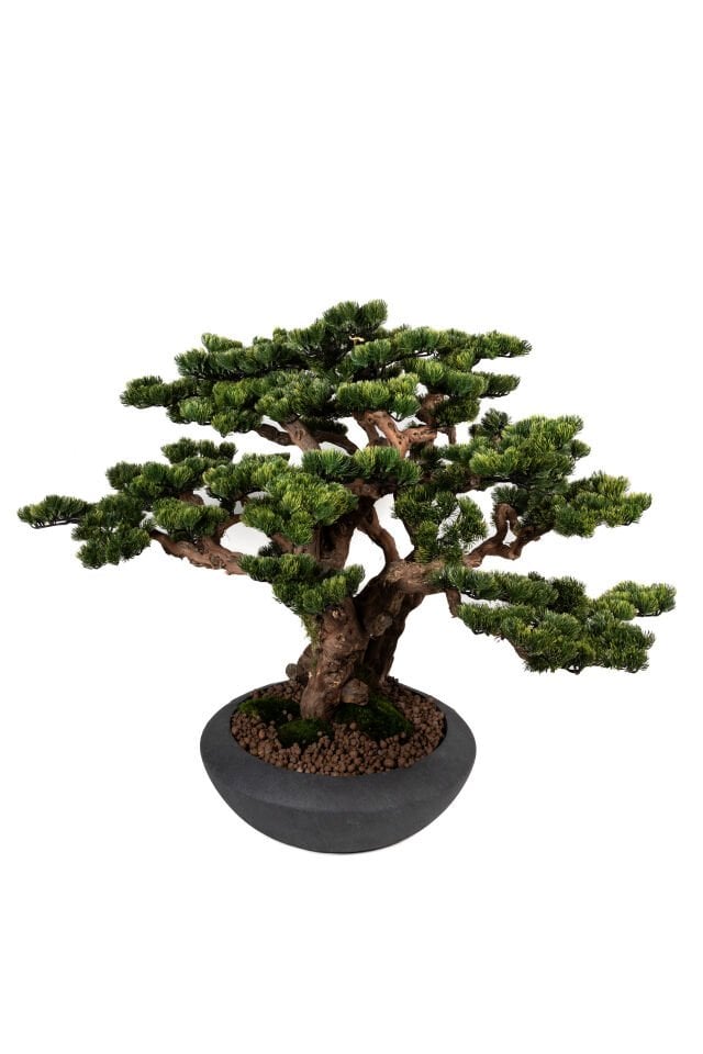 Doğal Gövdeli Yapay Bonsai Ağaç Saksılı 97 X 100 cm SA2192-004