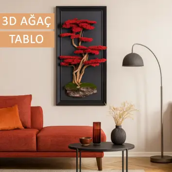 3D Ağaç Tablo